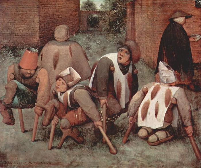 Pieter Bruegel the Elder Die Kruppel china oil painting image